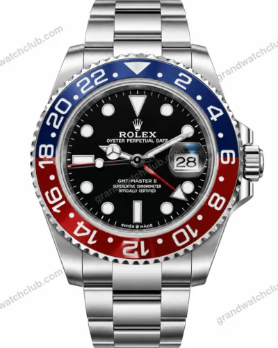 Super Clone Rolex GMT-Master II 126710BLRO “Pepsi” Oyster – Swiss SuperClone