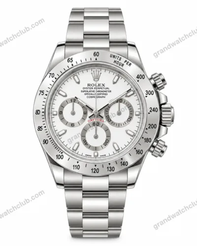 Super Clone Rolex Daytona White Dial 116520 – Swiss SuperClone