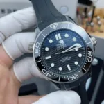 Super Clone Omega Seamaster Diver 300M Co‑Axial Master Chronometer 210.92.44.20.01.001 Black Dial Ceramic 42mm – Swiss SuperClone