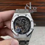 Super Clone Audemars Piguet Royal Oak 15407ST.OO 41mm Skeleton Dial Steel V3 Base – Swiss SuperClone
