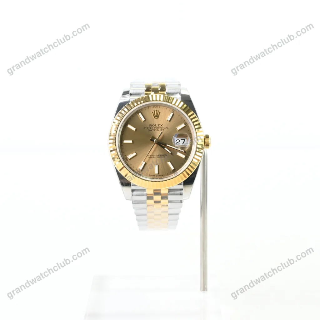 Super Clone Rolex Datejust Champagne Dial 126333-0010 41 mm – Swiss SuperClone