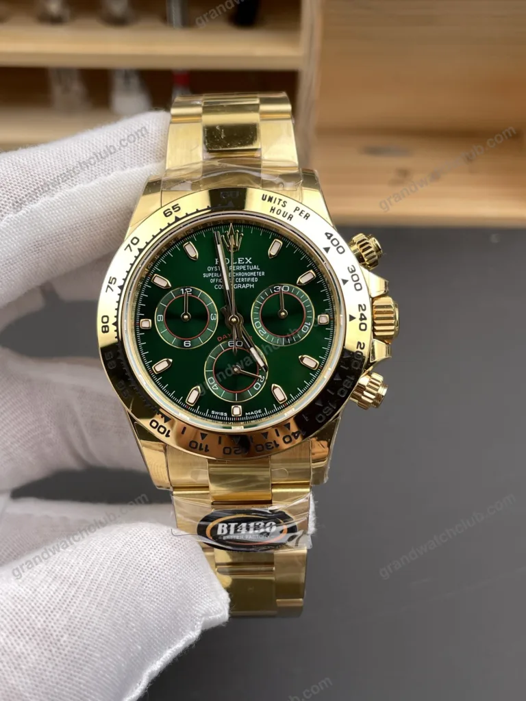 Super Clone Rolex Daytona “John Mayer” Green Dial 116508 – Swiss SuperClone