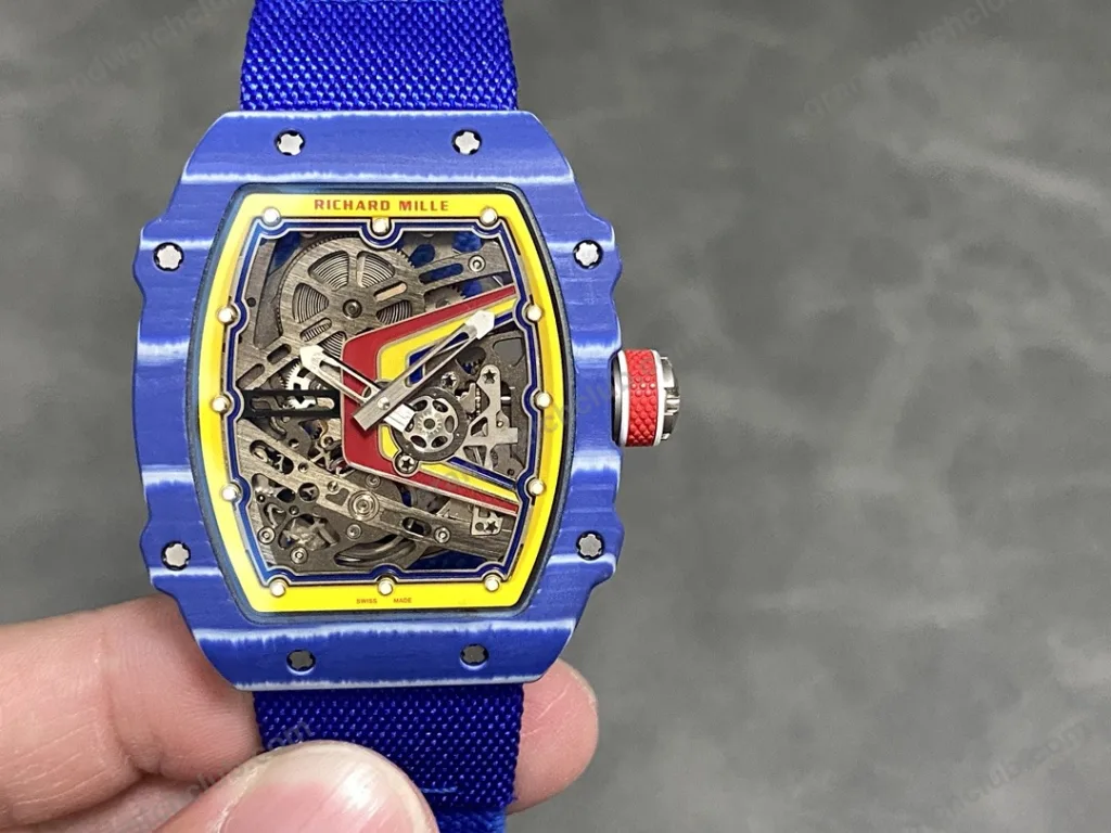 Super Clone Richard Mille RM 67-02 Richard Mille Italy White Carbon TPT Italy – Swiss SuperClone