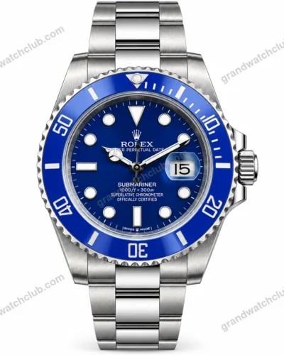 Super Clone Rolex Submariner Blue Dial 116619LB “Smurf” – Swiss SuperClone
