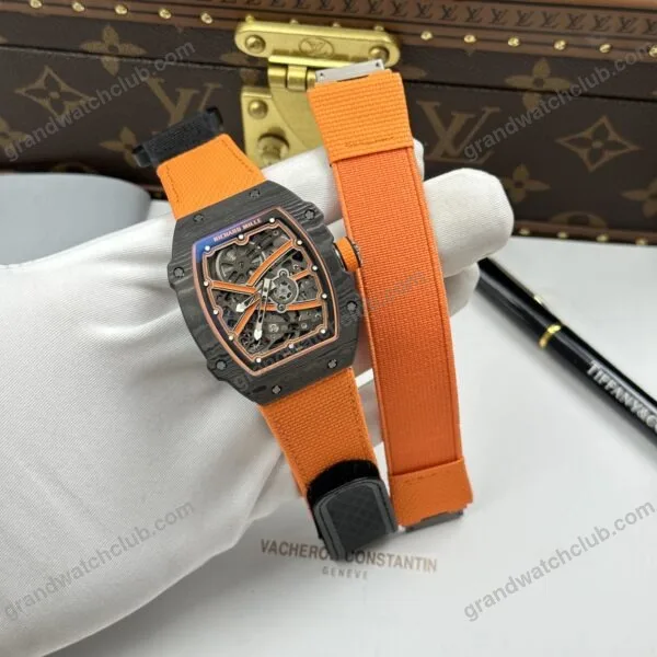 Super Clone Richard Mille RM 67-02 Richard Mille Italy White Carbon TPT Italy – Swiss SuperClone