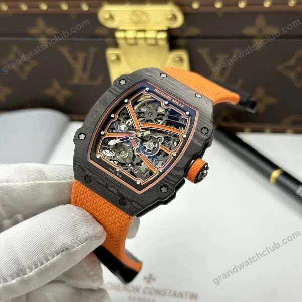 Super Clone Richard Mille RM 67-02 Richard Mille Italy White Carbon TPT Italy – Swiss SuperClone