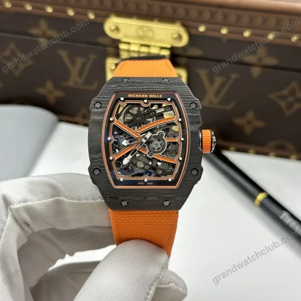 Super Clone Richard Mille RM 67-02 Richard Mille Italy White Carbon TPT Italy – Swiss SuperClone