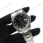 Super Clone Rolex Datejust Black Diamond Dial 126334-0011 41 mm – Swiss SuperClone