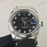 Super Clone Rolex Datejust Black Diamond Dial 126334-0011 41 mm – Swiss SuperClone