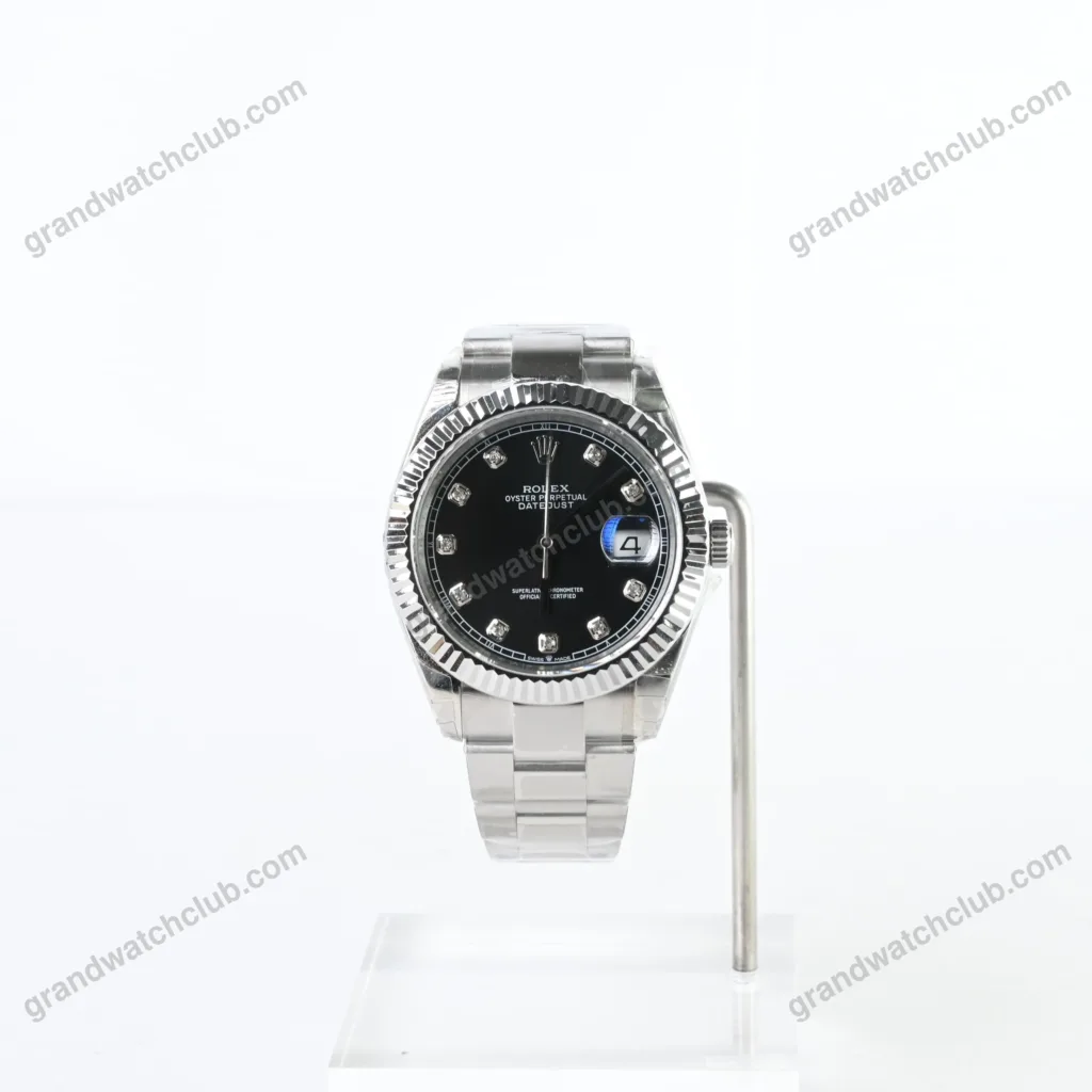 Super Clone Rolex Datejust Black Diamond Dial 126334-0011 41 mm – Swiss SuperClone
