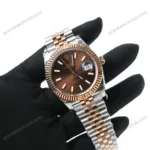 Super Clone Rolex Datejust Chocolate Dial 126331 Jubilee 41 mm – Swiss SuperClone