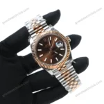 Super Clone Rolex Datejust Chocolate Dial 126331 Jubilee 41 mm – Swiss SuperClone