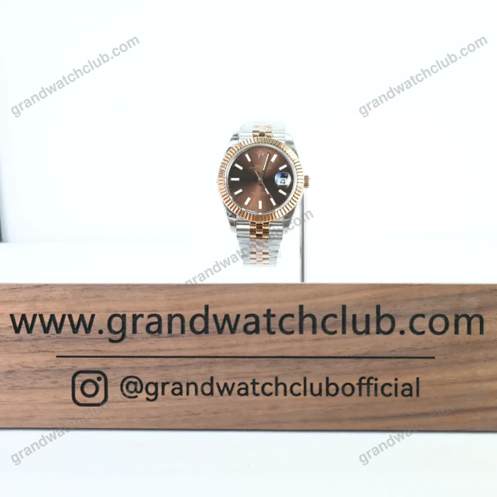 Super Clone Rolex Datejust Chocolate Dial 126331 Jubilee 41 mm – Swiss SuperClone