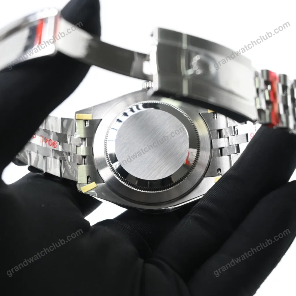 Super Clone Rolex Datejust Rhodium Dial 126334 “Wimbledon” Flutted/Jubilee 41 mm – Swiss SuperClone