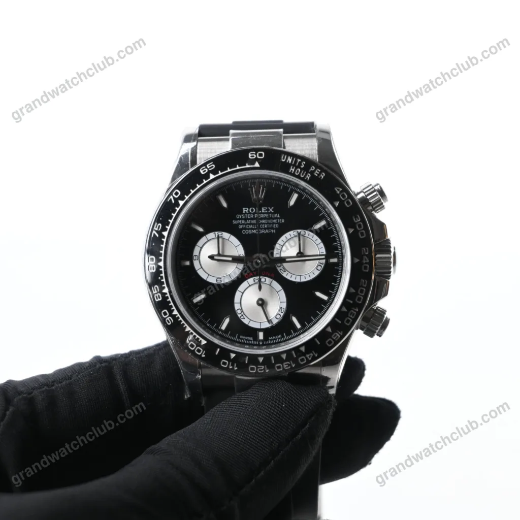 Super Clone Rolex Daytona black Dial 126519LN – Swiss SuperClone