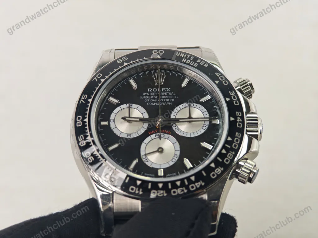 Super Clone Rolex Daytona black Dial 126519LN – Swiss SuperClone