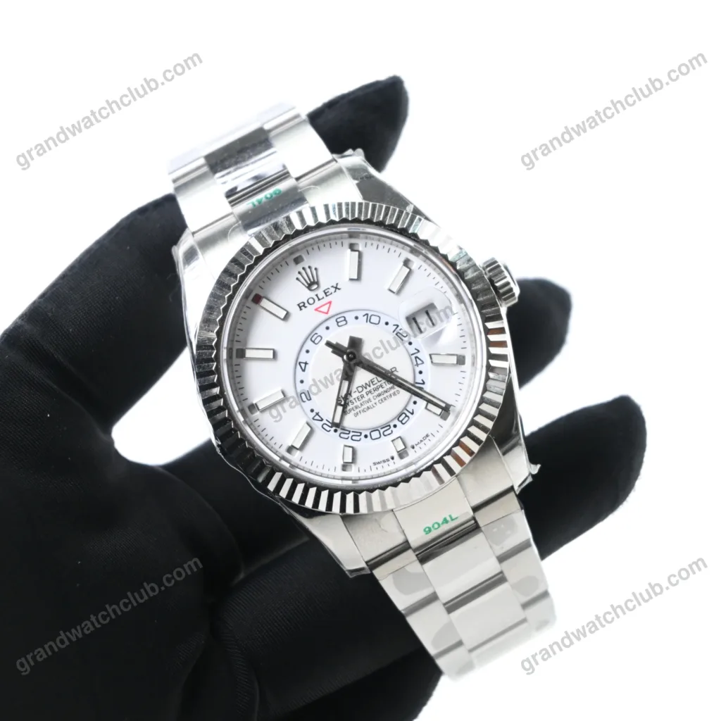 Super Clone Rolex Sky-Dweller Intense white Dial 336934 – Swiss SuperClone
