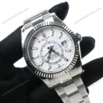 Super Clone Rolex Sky-Dweller Intense white Dial 336934 – Swiss SuperClone
