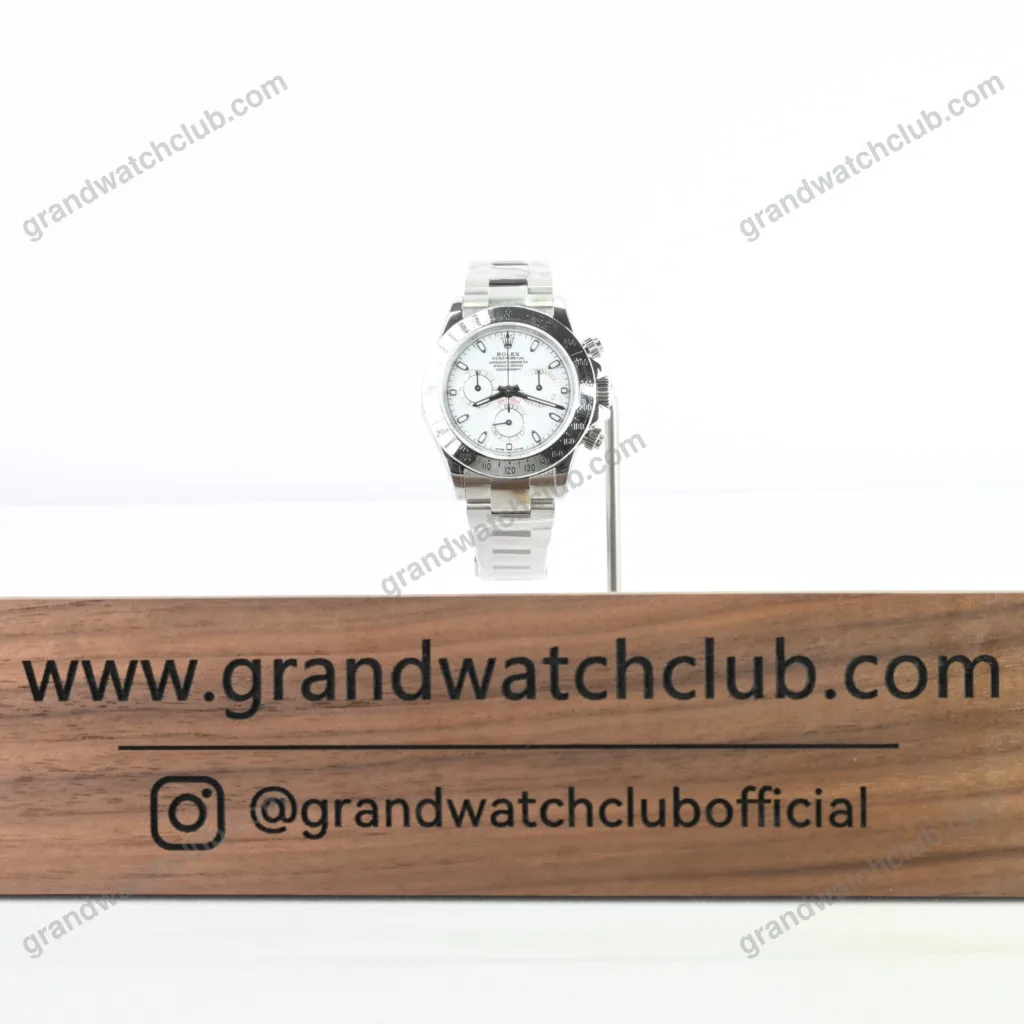 Super Clone Rolex Daytona White Dial 116520 – Swiss SuperClone