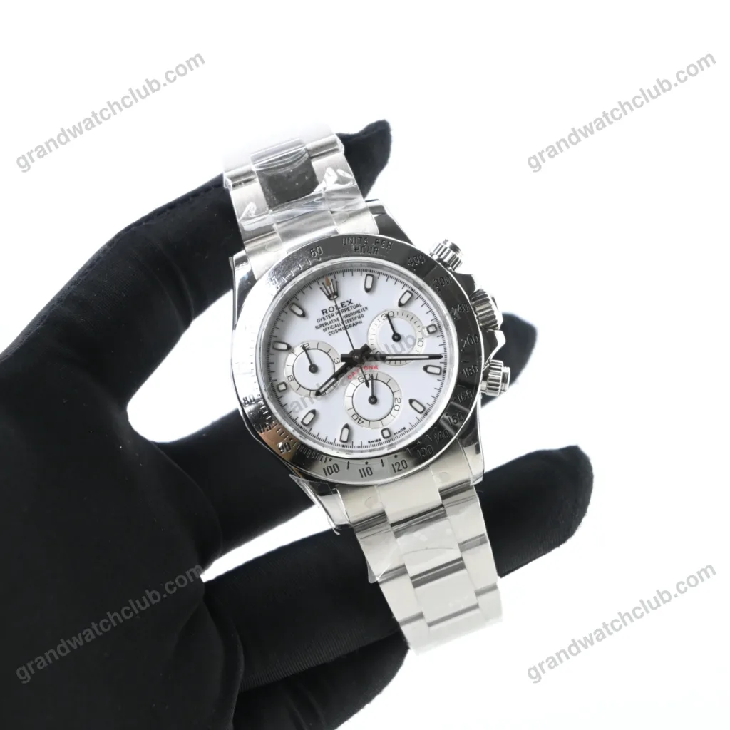 Super Clone Rolex Daytona White Dial 116520 – Swiss SuperClone