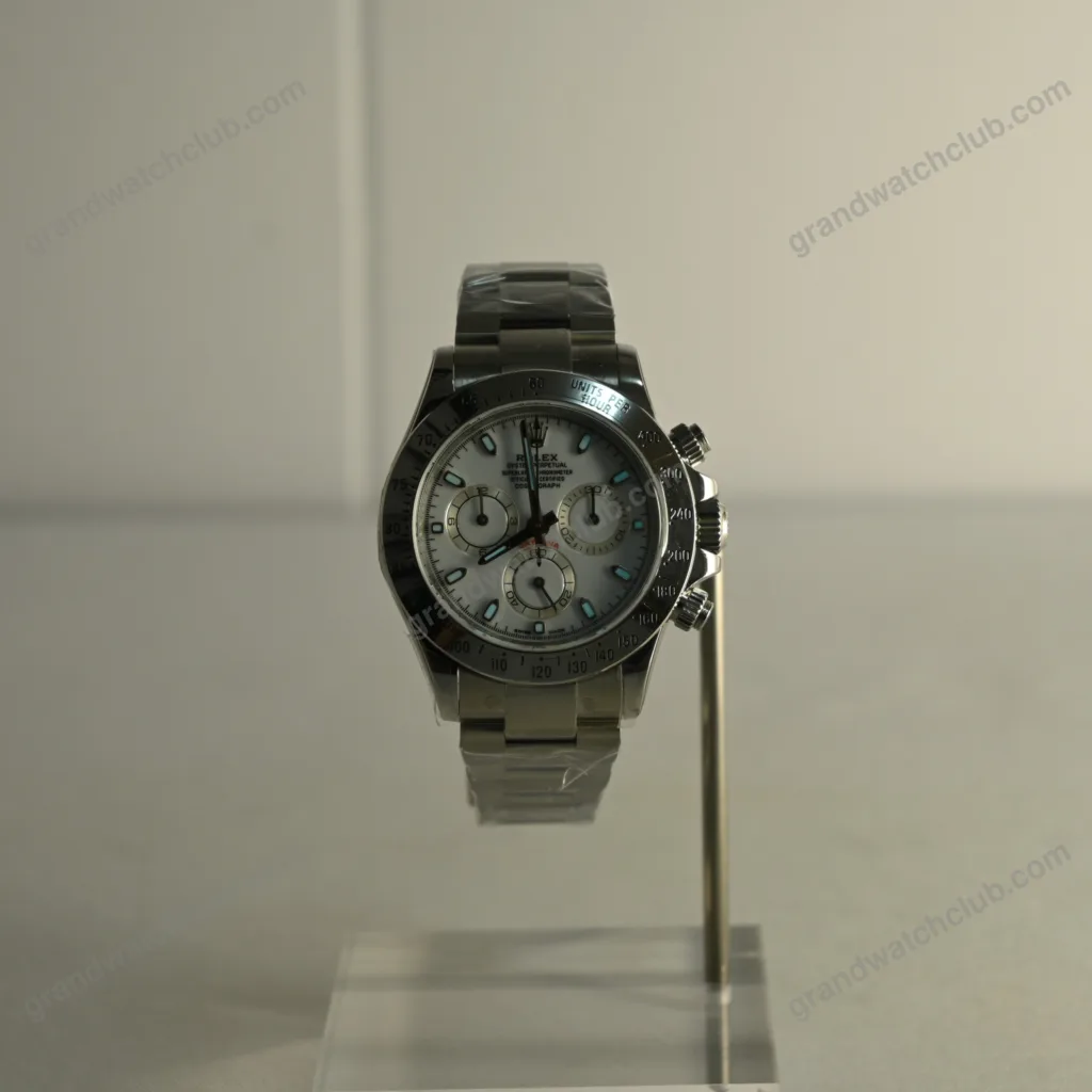 Super Clone Rolex Daytona White Dial 116520 – Swiss SuperClone