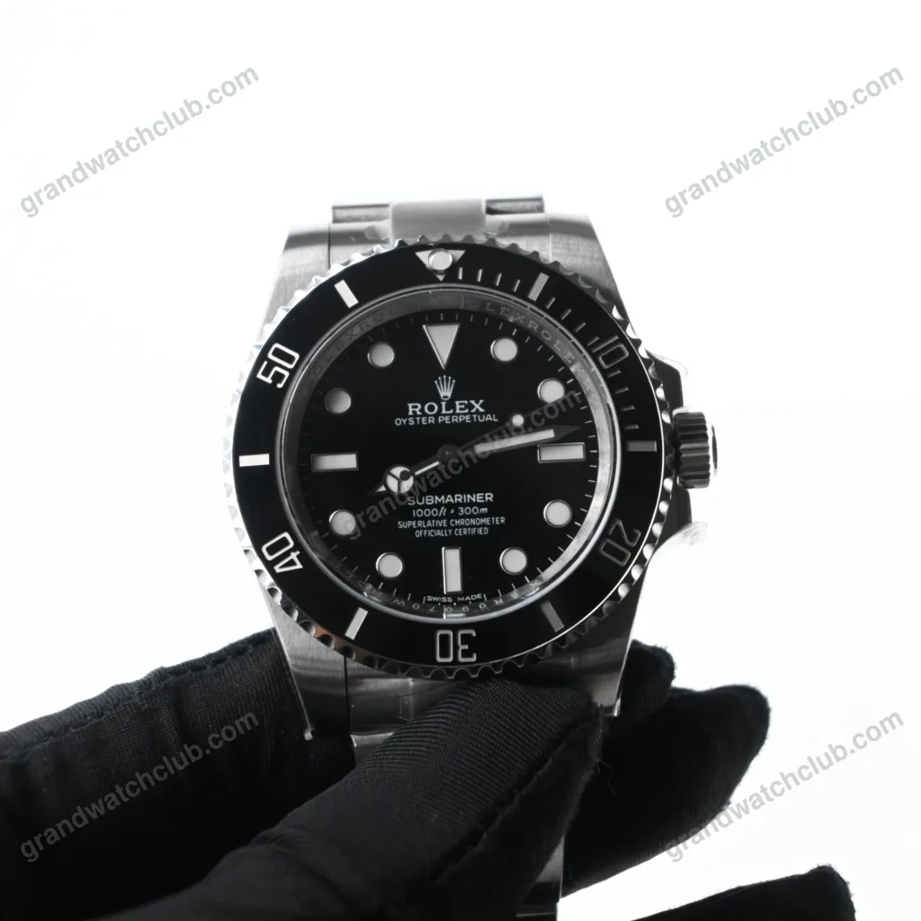 Super Clone Rolex Submariner Black Dial 114060 – Swiss SuperClone