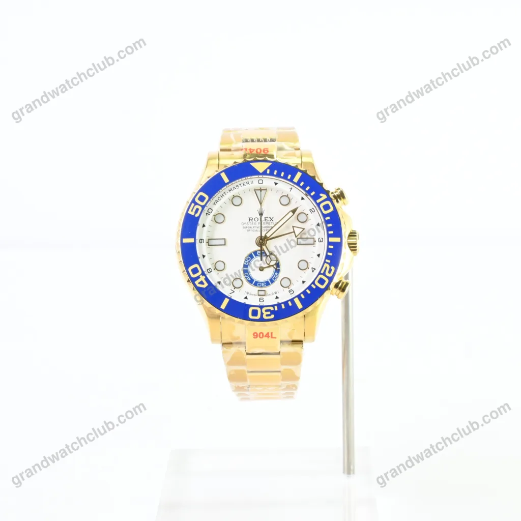 Super Clone Rolex Yacht‑Master II Yellow Gold 44mm (2026 Refresh) – Swiss SuperClone