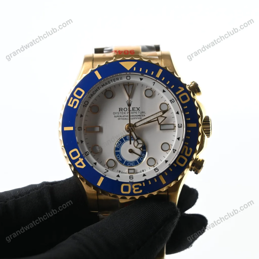 Super Clone Rolex Yacht‑Master II Yellow Gold 44mm (2026 Refresh) – Swiss SuperClone