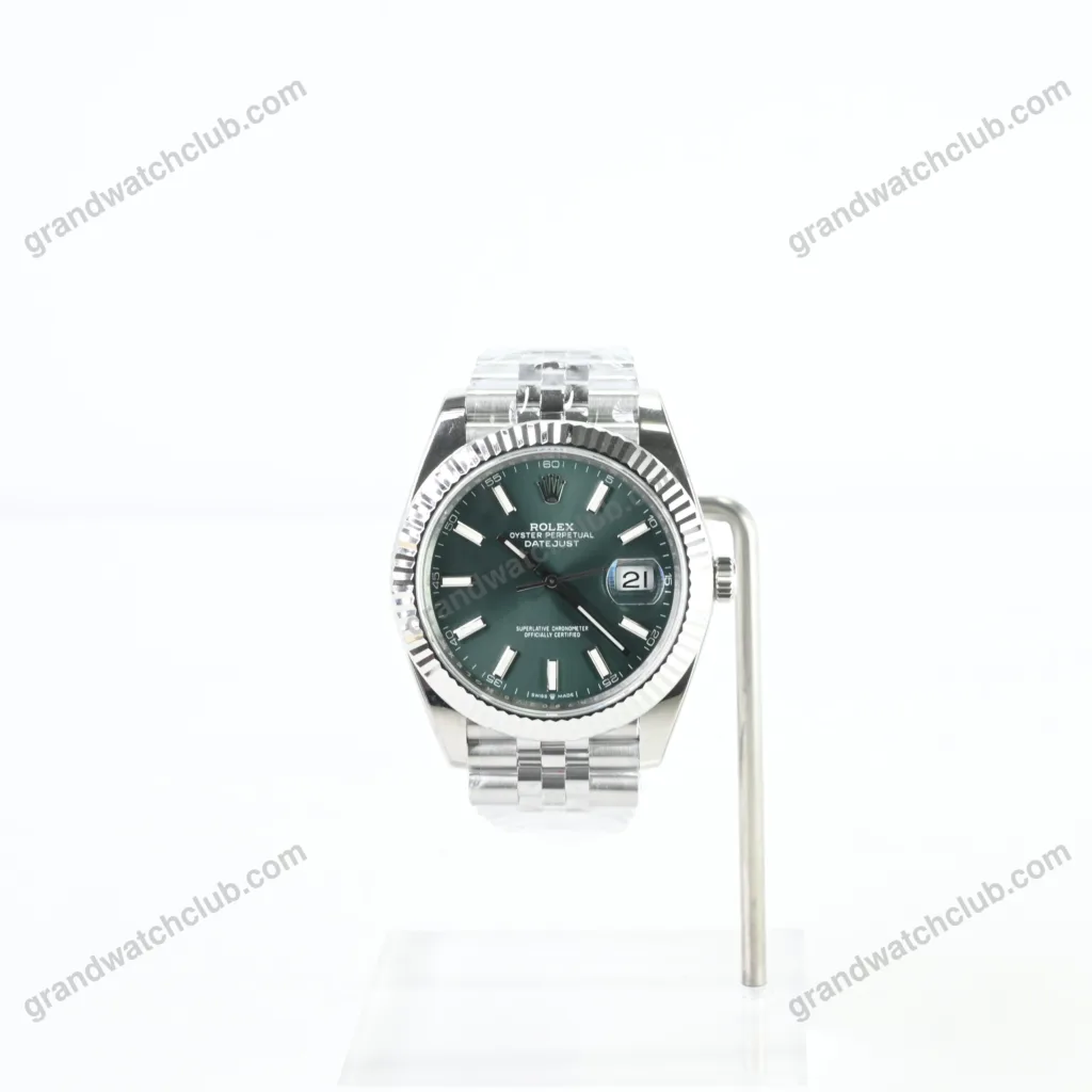 Super Clone Rolex Datejust Green Dial 126334 Jubilee 41 mm – Swiss SuperClone