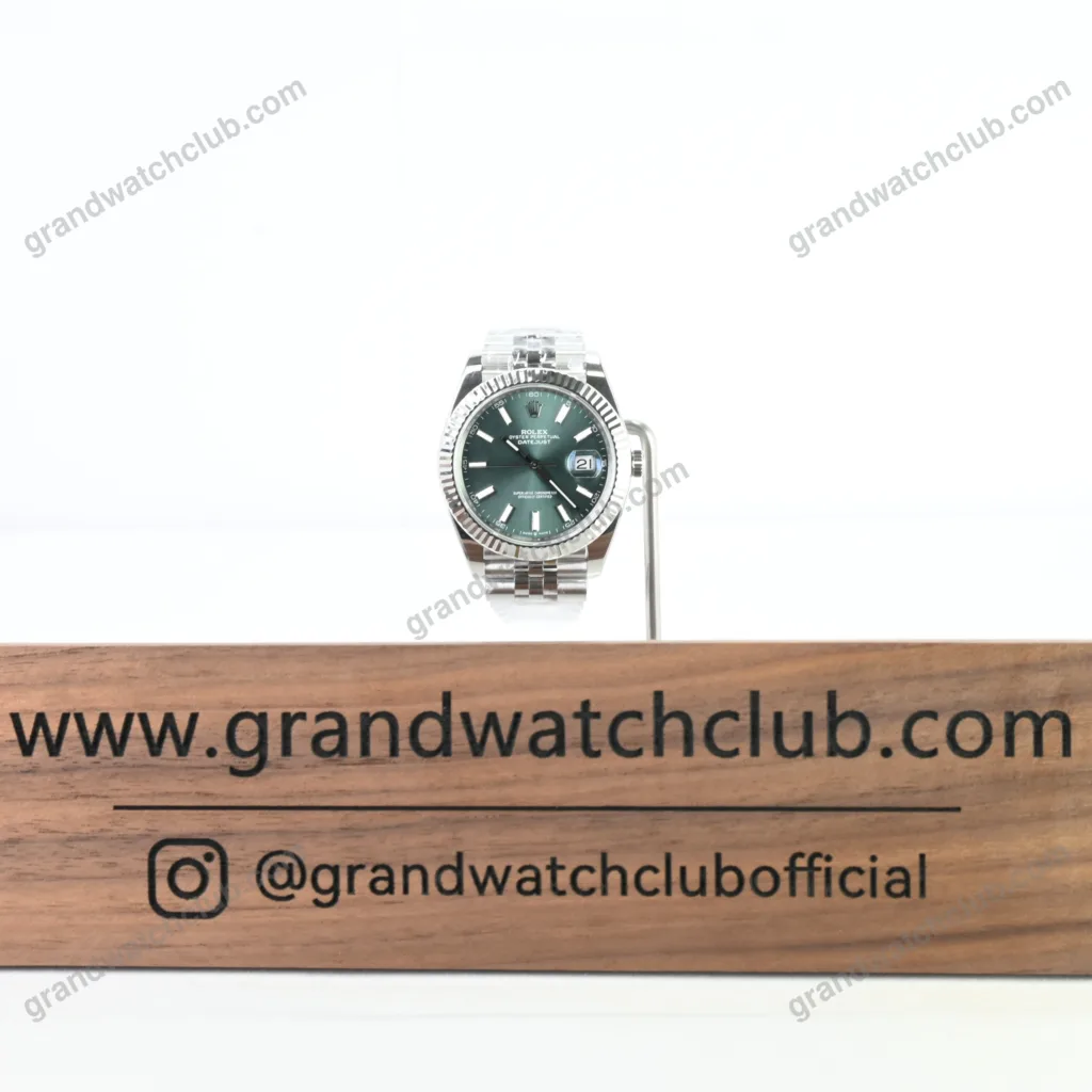 Super Clone Rolex Datejust Green Dial 126334 Jubilee 41 mm – Swiss SuperClone