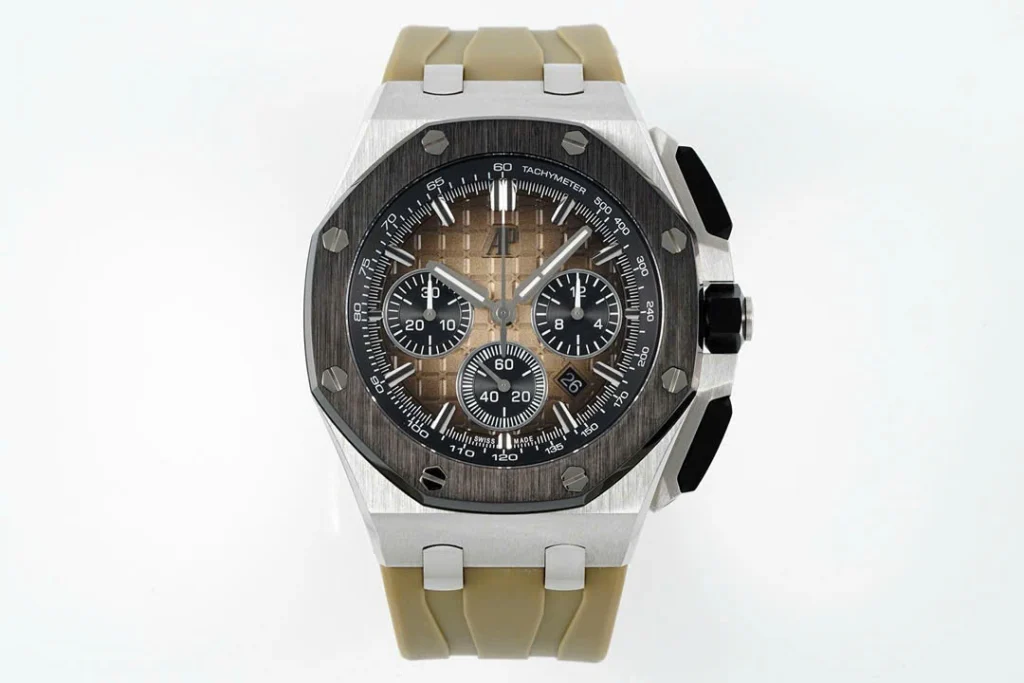 Super Clone Audemars Piguet Offshore Selfwinding Chronograph 26420 42mm Smoke Dial –