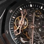 Super Clone Audemars Piguet Royal Oak 15407CE.OO 41mm Skeleton Dial Ceramic V3 Base — view 10