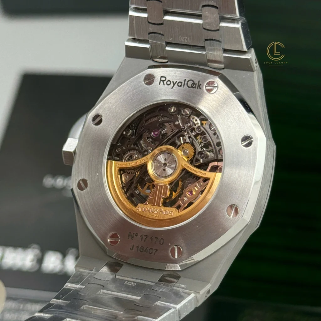 Super Clone Audemars Piguet Royal Oak 15407ST.OO 41mm Skeleton Dial Steel V3 Base