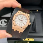 Super Clone Audemars Piguet Royal Oak 15450OR 37mm White Dial Rose Gold