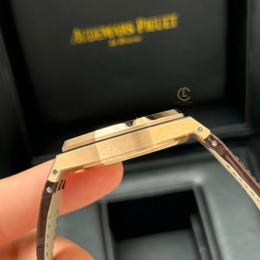 Super Clone Audemars Piguet Royal Oak 15450OR 37mm White Dial Rose Gold
