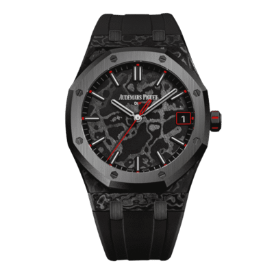 Super Clone Audemars Piguet Royal Oak 41mm Steel Bracelet Carbon — Image 2