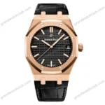 Super Clone Audemars Piguet Royal Oak 15500OR Rose Gold 41mm Black Dial