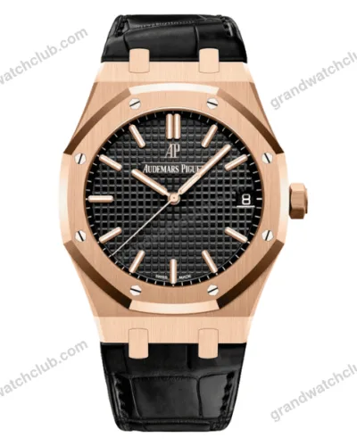 Super Clone Audemars Piguet Royal Oak 15500OR Rose Gold 41mm Black Dial – Swiss SuperClone