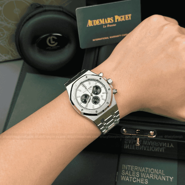 Super Clone Audemars Piguet Royal Oak Chronograph 26331ST Panda Dial Steel 41mm –