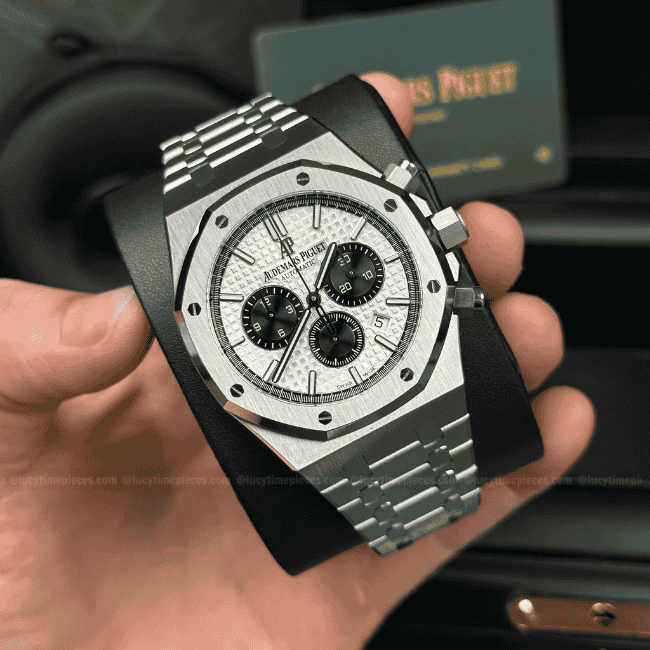 Super Clone Audemars Piguet Royal Oak Chronograph 26331ST Panda Dial Steel 41mm –
