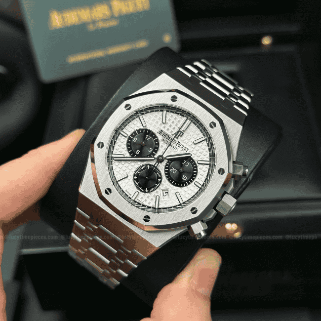 Super Clone Audemars Piguet Royal Oak Chronograph 26331ST Panda Dial Steel 41mm –