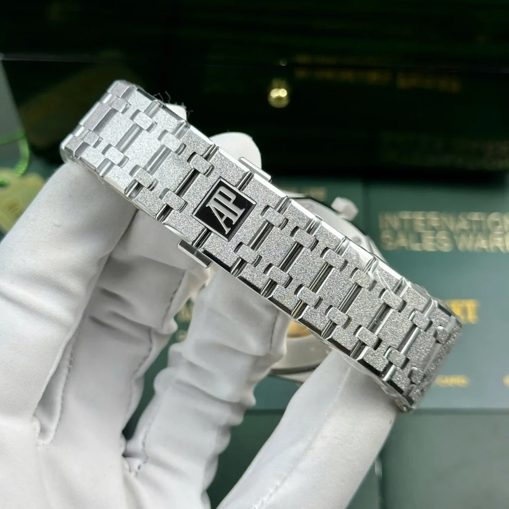Super Clone Audemars Piguet Royal Oak Frosted Gold 15410BC.GG.1224BC.01 41mm –