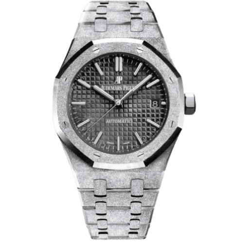 Super Clone Audemars Piguet Royal Oak Frosted Gold 41mm Black