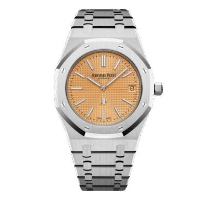 Super Clone Audemars Piguet Royal Oak Jumbo Extra-Thin 15202BC.OO.1240BC.01 39mm Yellow Dial