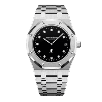 Super Clone Audemars Piguet Royal Oak Jumbo Extra-Thin 15206PT.OO.1240PT.01 39mm Black Dial