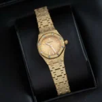 Super Clone Audemars Piguet Royal Oak Mini Frosted Gold 67630BA.GG.1312BA.01