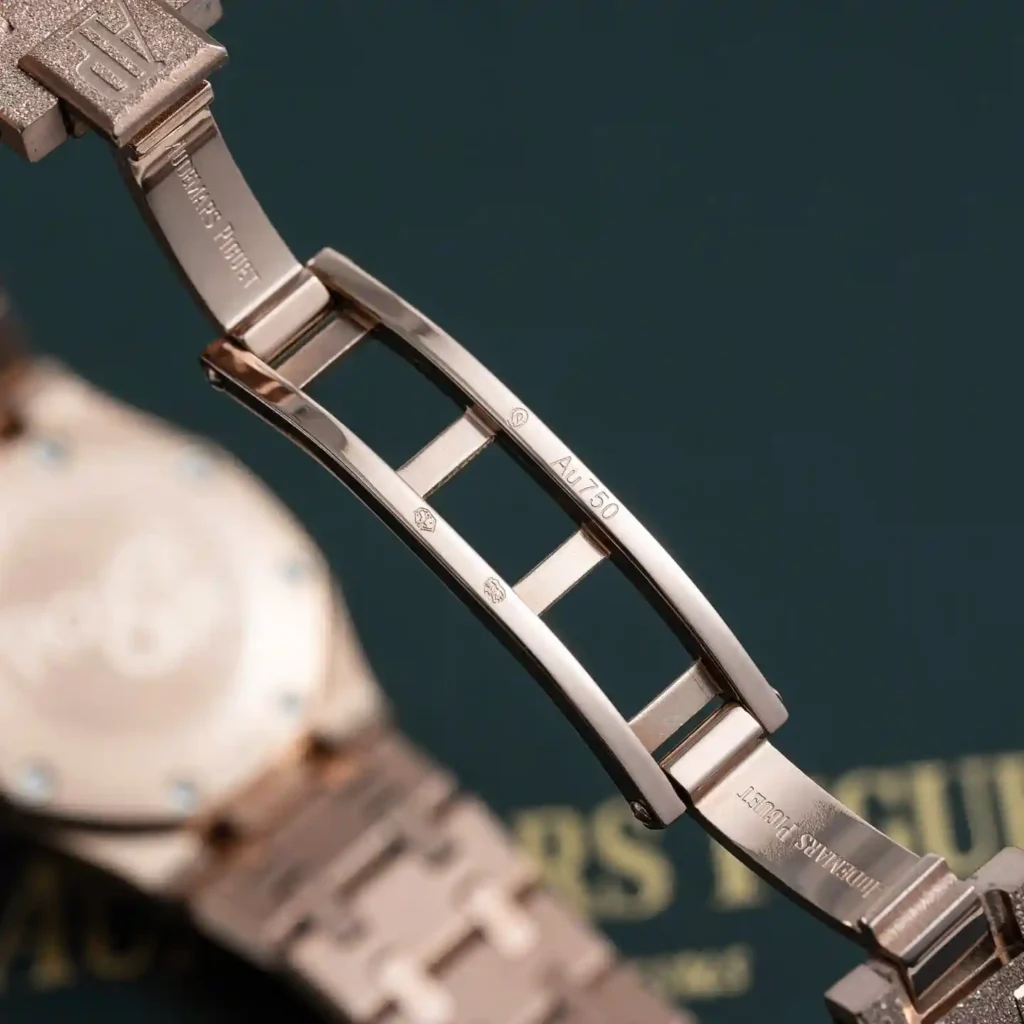 Super Clone Audemars Piguet Royal Oak Mini Frosted Gold 67630OR.GG.1312OR.01 –