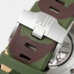 Super Clone Audemars Piguet Royal Oak Offshore Chronograph Ceramic Camouflage 26400SO 44mm Rose Gold Dial