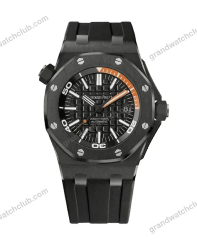 Super Clone Audemars Piguet Royal Oak Offshore Diver 15707 42mm Black Dial Ceramic – Swiss SuperClone
