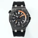 Super Clone Audemars Piguet Royal Oak Offshore Diver 15707 42mm Black Dial Ceramic
